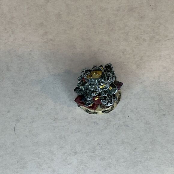 Novelino Pewter Gift Lot of 3 Christmas Church Santa Tree Figure Holiday 2.5" - Picture 11 of 16